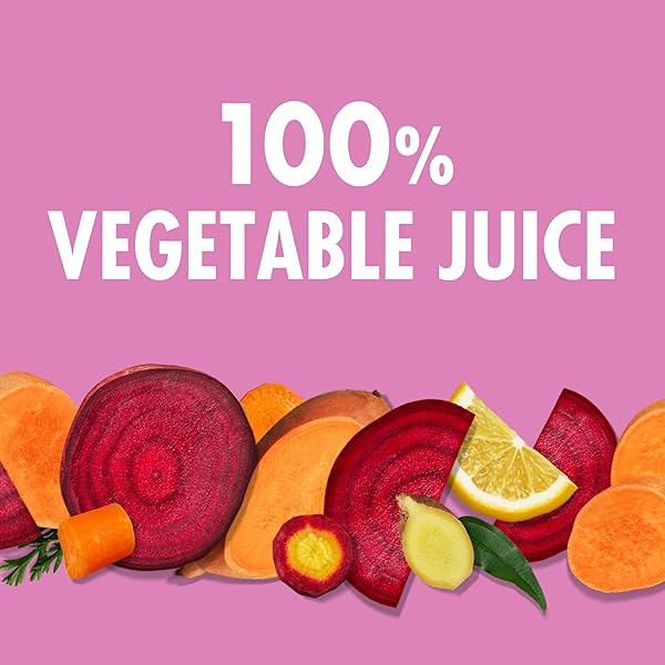 V8 BEET GINGER LEMON 100% VEGETABLE JUICE, 46 FL OZ BOTTLE