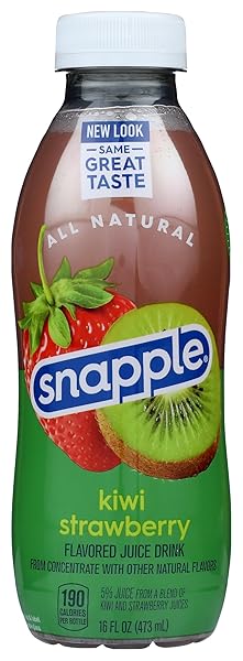 SNAPPLE KIWI STRAW, 16 FL OZ (PACK OF...