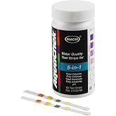 Hach 5 in 1 Water Quality Test Strips, Multi-Parameter, 2755250 | Water Testing, Comprehensive Water Quality Analysis, Easy-to-Use Water Test Strips