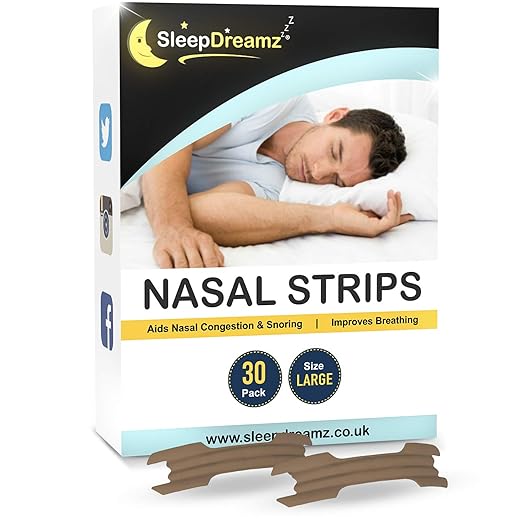 SleepDreamz® Nasal Strips For Snoring Relief Stop Snoring With Our Snore Stopper Nose Strips
