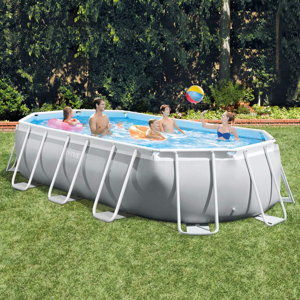 Intex Kit Piscine Prism Frame Ovale 503 X 274 X 122 M Amazonfr