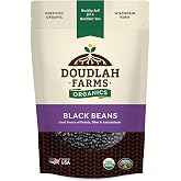 Organic Dried Black Beans 1 lb, Low-Sodium, Non-GMO, Farmed From Regenerative Soil, Tested Clean Certified &ndash; Rich in Fiber &amp; Protein &ndash; Perfect for Soups, Burritos, Salads &amp; Chili by a Wisconsin Family Farm