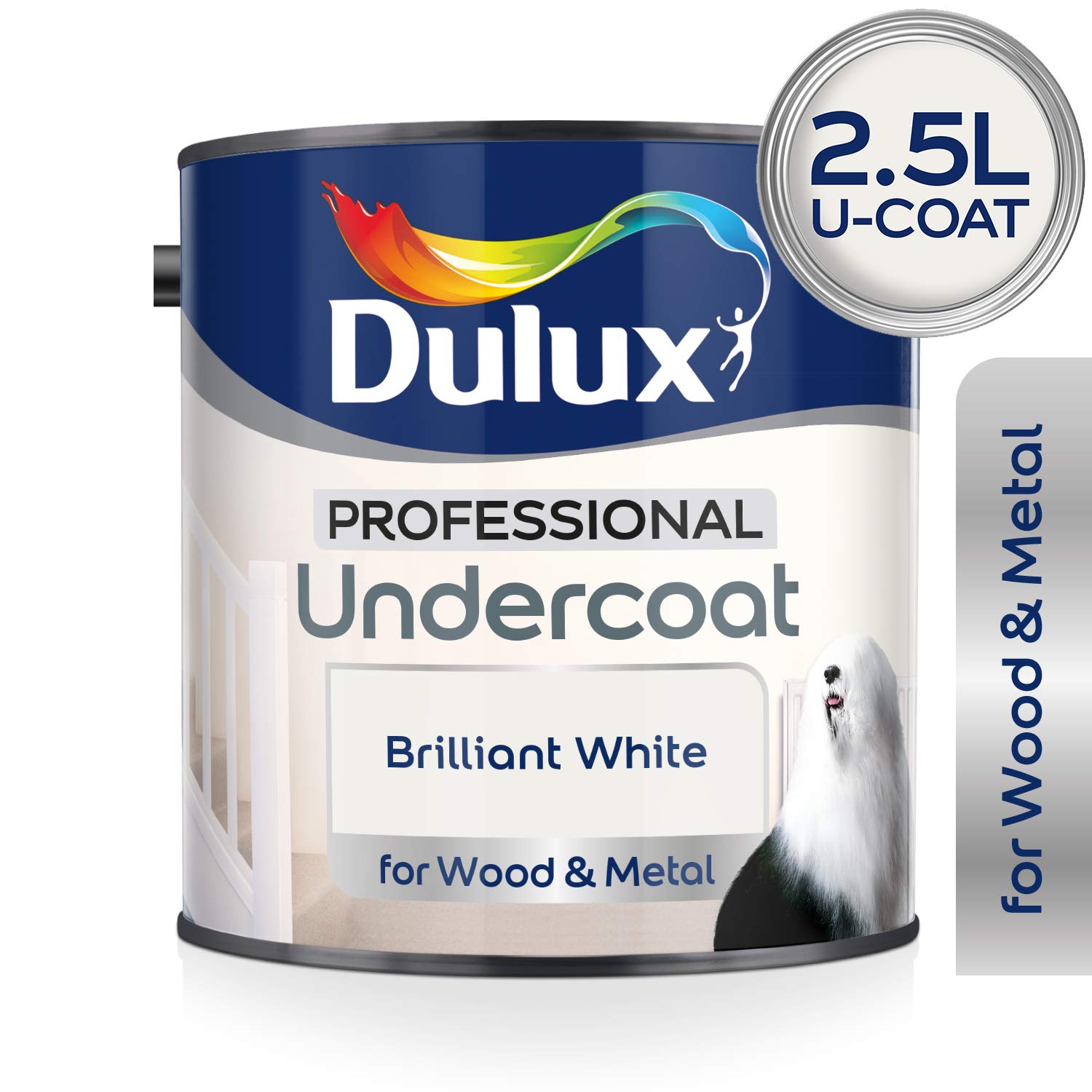 Dulux Professional Undercoat Paint For Wood And Metal 2.5L Amazon.co