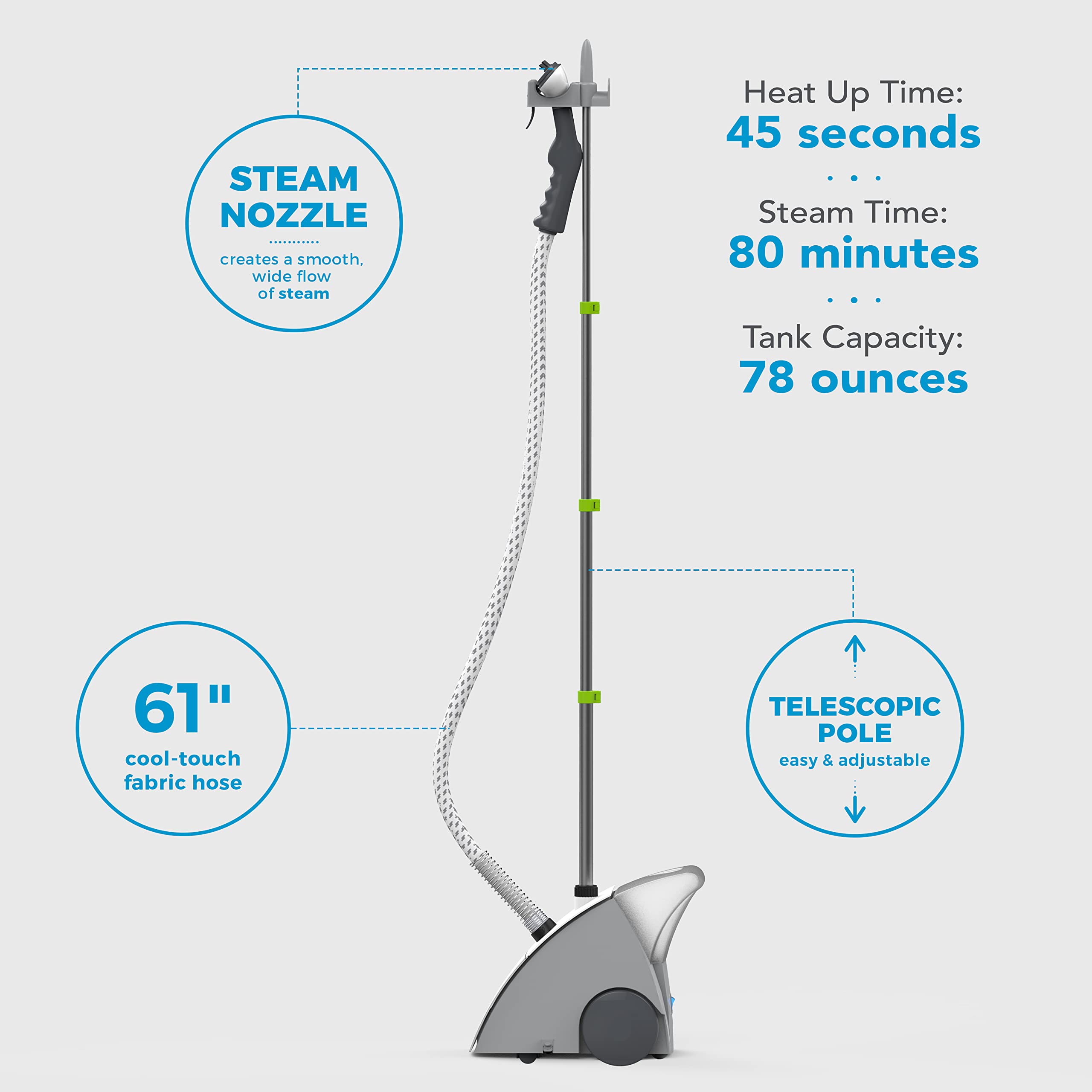 Steamfast SF-540 Deluxe Fabric Steamer