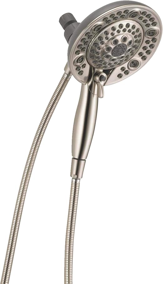 Delta In2ition TwoinOne Handheld Shower Head in Brushed Nickel