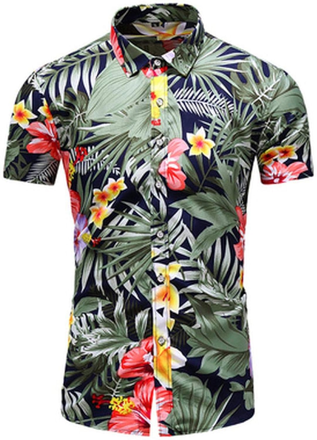 slim fit hawaiian shirts amazon