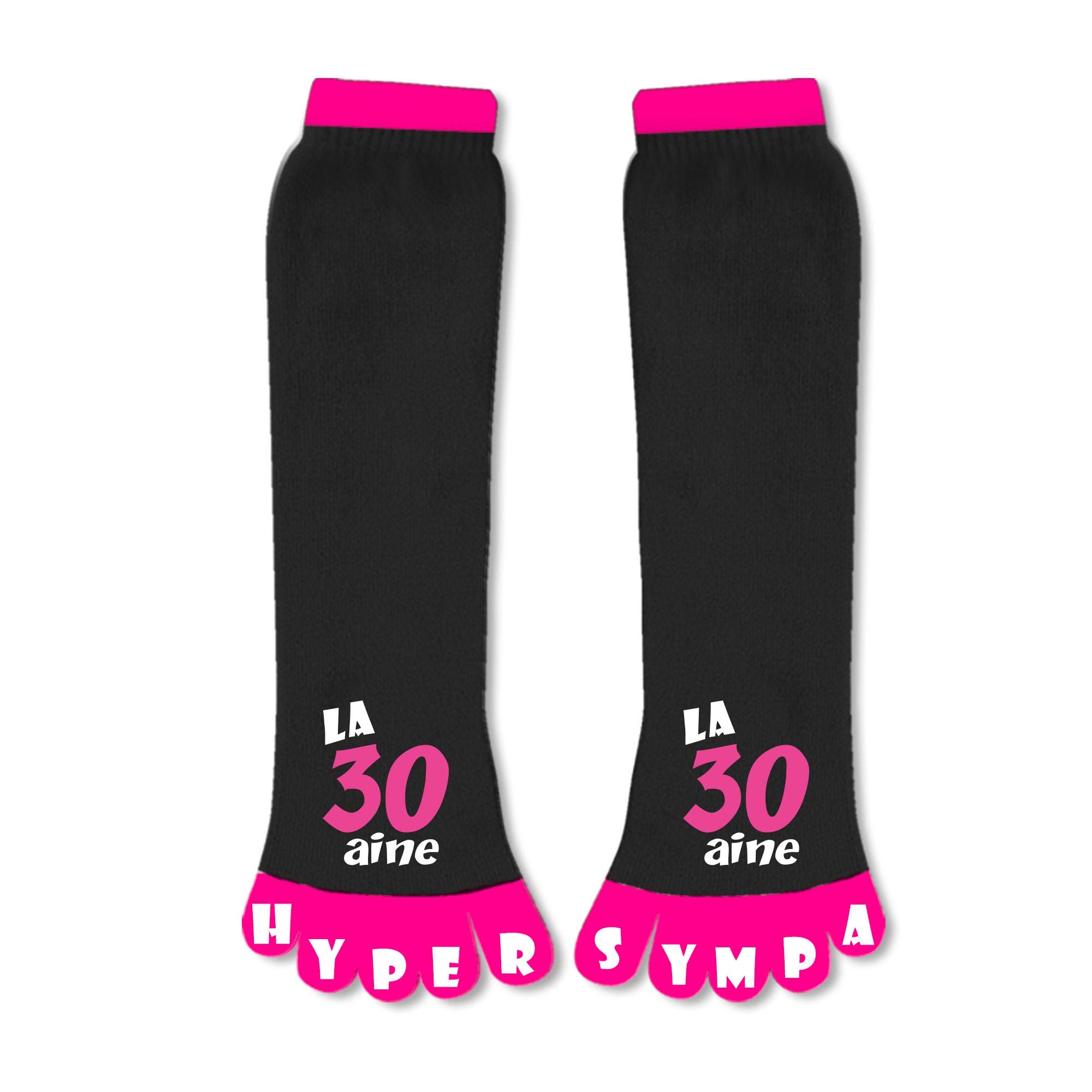 Chaussettes orteils 30 ans