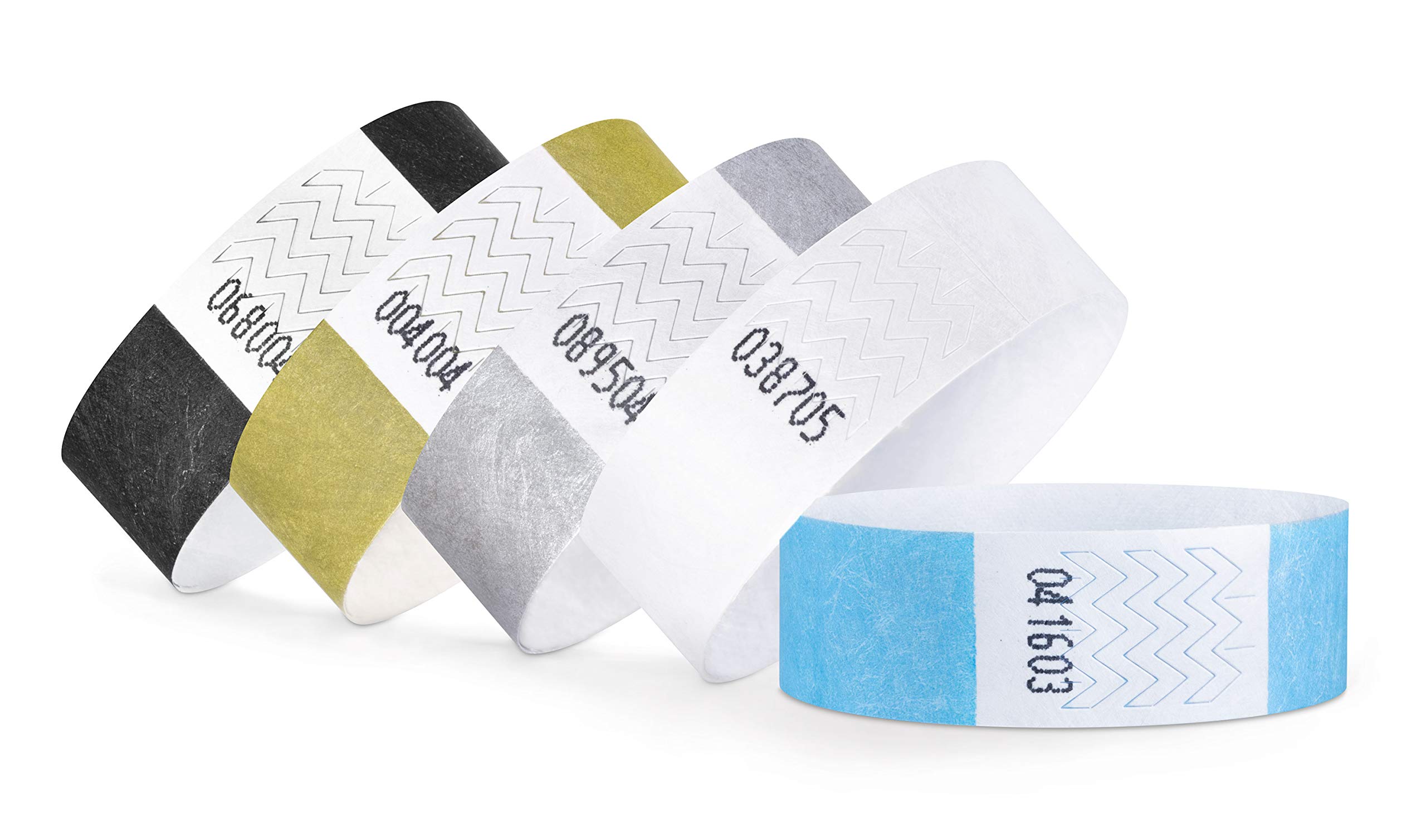 linie zwo ®, Pack of 100 Wristbands 19 x 254 mm, Business Pack (5 x 20 Pieces)