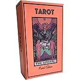 Vieux Monde Express Pastel Tarot Deck – Rider-Waite Style Tarot Cards with Soft Aesthetic – Classic RWS Design with Guidebook – Beginner-Friendly Divination Deck