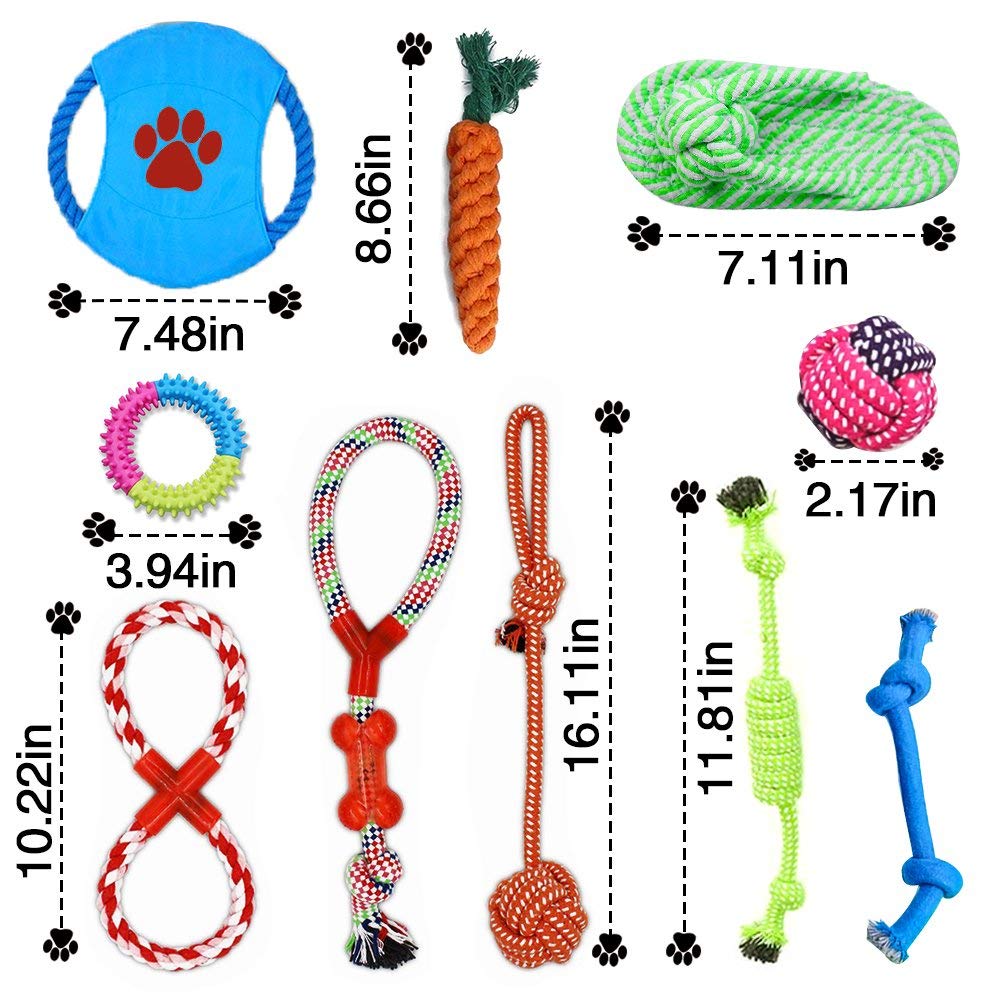 Ciaoed Hundespielzeug für Aggressive Hundekauen-Spielwarengeschenke Interessanter Hund wechselwirkendes Spielwaren für Kleine mittlere große