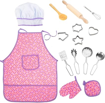 set de utensilios de cocina para niños
