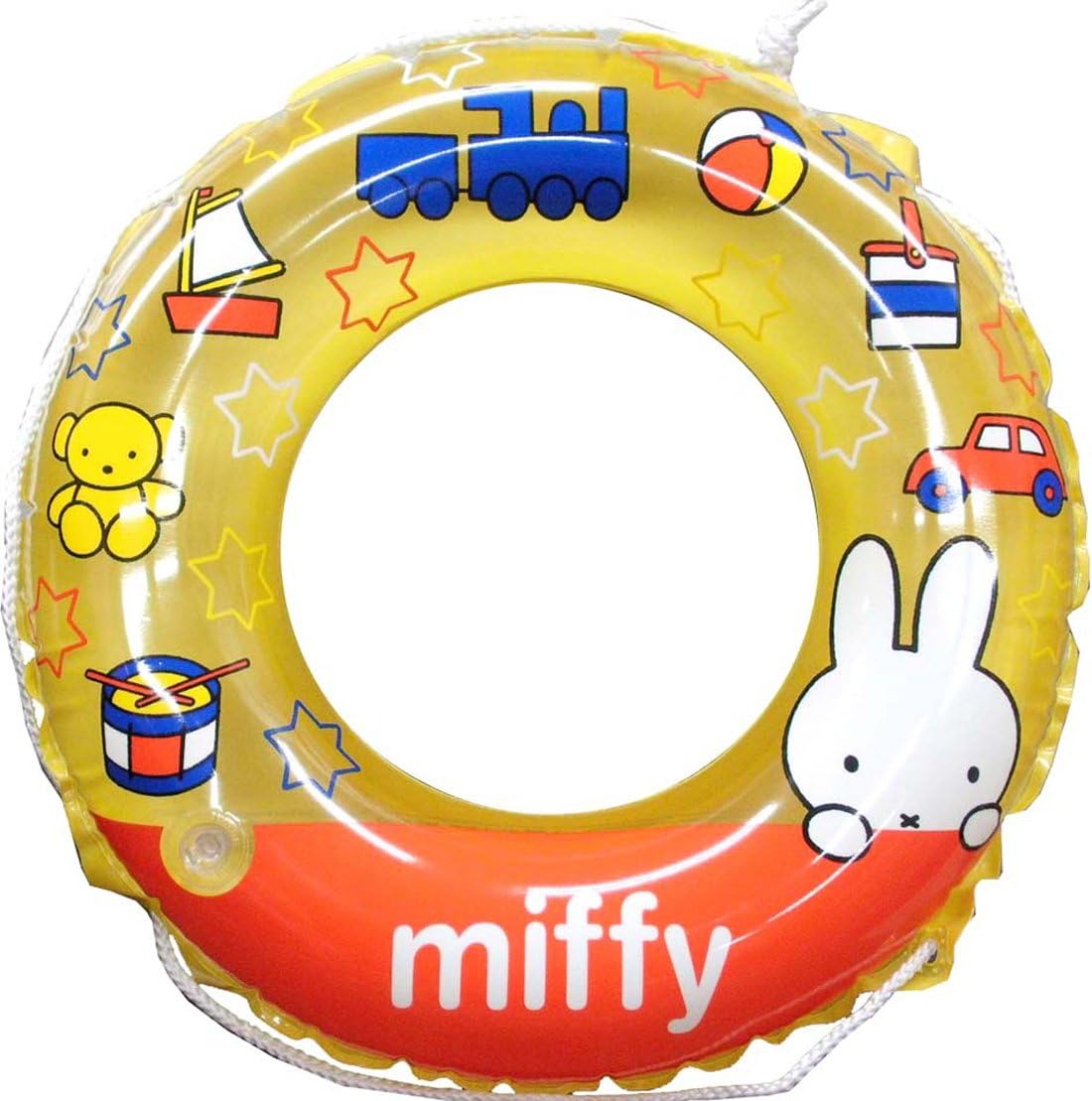 Amazon ミッフィー Miffy 子供用 浮き輪 50cm ドーナツ型 うきわ スイムグッズ キッズ ベビー 子供 男の子 女の子 海水浴 プール 水泳 スイミング お出かけ キャラクター ブルーナ ベビー浮き輪 おもちゃ