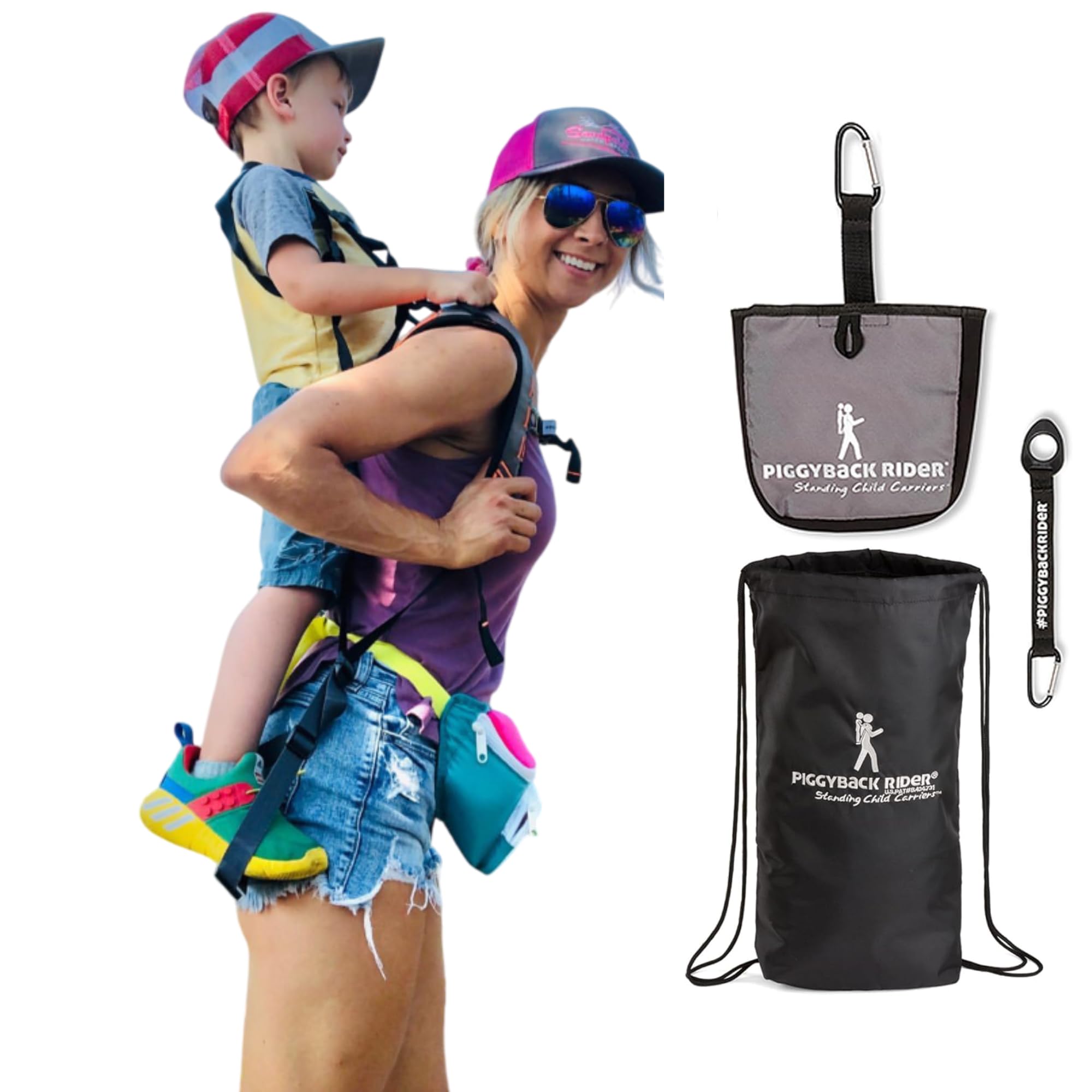 Piggyback Rider Child Holder Backpack Child Carrier Piggyback