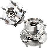 Aspligo 2Pcs 513265 Front Wheel Bearing Hub Assembly Set Fit for Toyota Prius 2004 2005 2006 2007 2008 2009, 5 Lug Hub