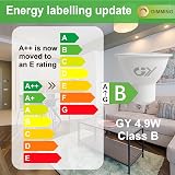GY Dimmable GU10 LED Bulbs 4.9W 790LM 6500K 120° 10 Pack 75W Replacement view 7