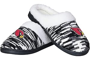 FOCON FOCO NFL Sherpa Lined Colorblend Cup Sole Slippers