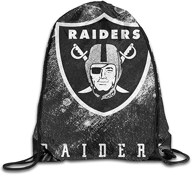 raiders drawstring backpack