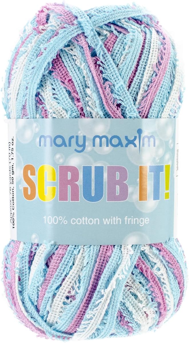 Mary Maxim Scrub it Yarn, Spring Amazon.co.uk Kitchen & Home