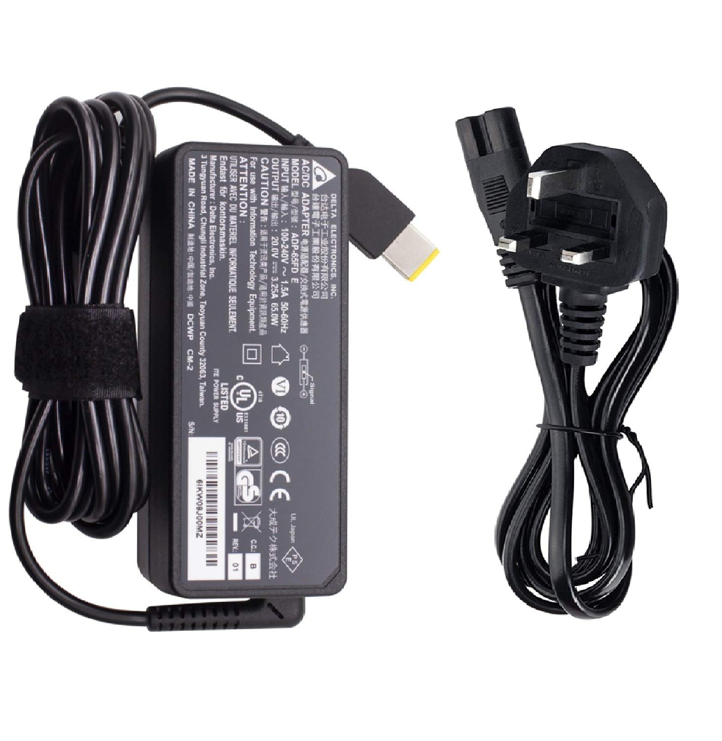 Laptop Charger for Lenovo ADLX65NCC3A ADLX65NLC3A ADLX65NDC3A ADLX65NCC2A ADLX65NLC2A PA-1650-72 Flex 2 Flex 3 Yoga 11 11S G50 G70 V110 Lavie Z Adapter Power Supply