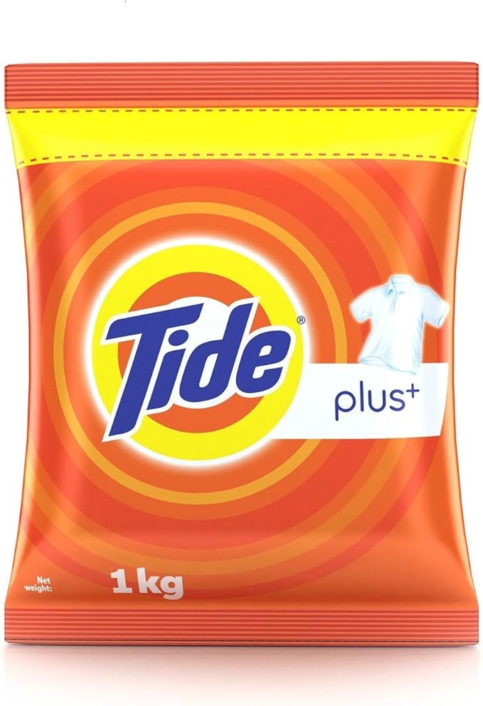 Tide Plus Detergent Powder - 1 kg Pack 