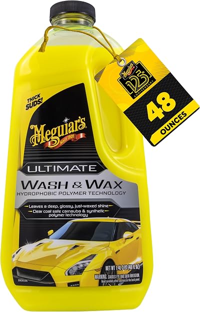 Meguiar's Ultimate Car Wash & Wax 1.4L G17748EU – Carnauba Shine