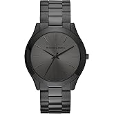 Michael Kors Oversized Slim Runway Men's Watch, Stainless Steel Watch for Men