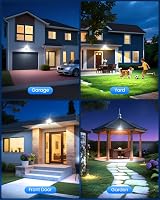 Linke Outdoor Motion Sensor Flood Light 25W 2100LM IP66 2 Pack view 7