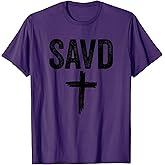 Saved Cross Bible Christian Believe Faith Jesus Savd T-Shirt