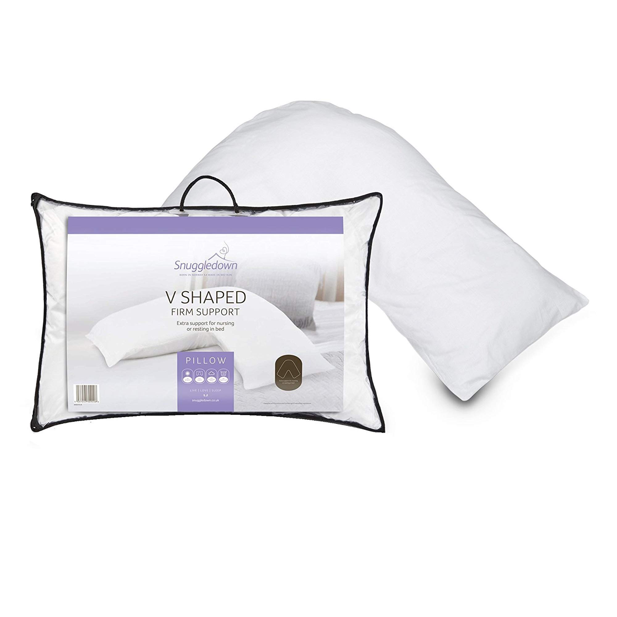 Tempur Millennium Pillow Ergonomic Neck Support Pillow For Back