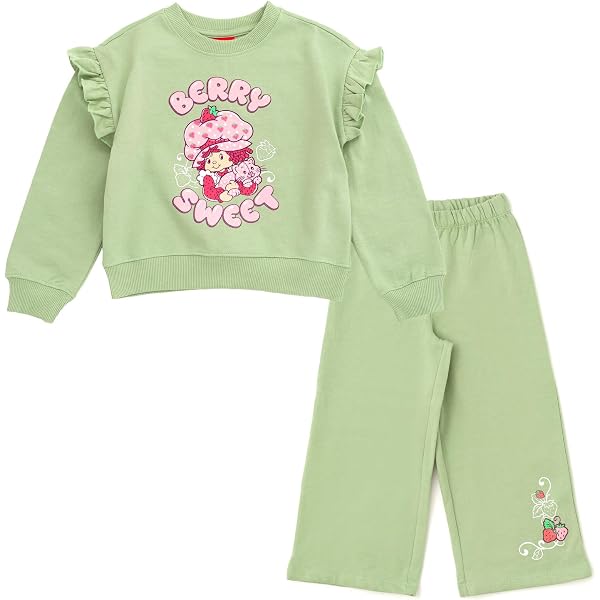 Amazon.com: Strawberry Shortcake Toddler Girls Velour Zip Up