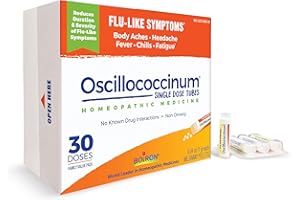 Boiron Oscillococcinum For Relief From Flu-Like Symptoms Of Body Aches, Headache, Fever, Chills, And Fatigue - 30 Count