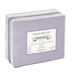 HOMEIDEAS 6 Pieces Lightweight Easy Care Microfiber