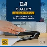 G4Gadget 5200 x 24/6 No 16 Staples 12mm 30 Sheet Capacity 5200/Box view 5