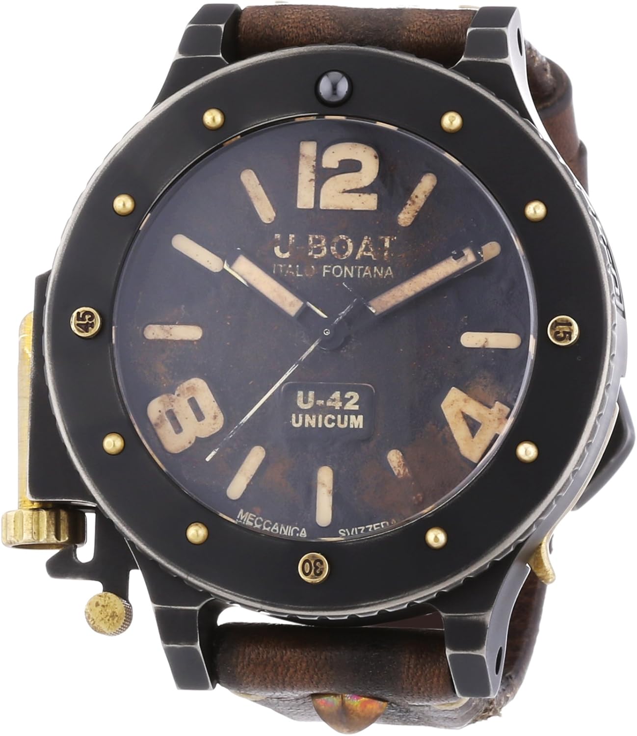 UBoat u42Unicum Herren Automatik Uhr mit