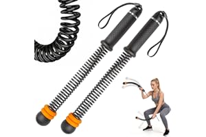 2PCS Gym-Grade Cordless Battle Rope - Portable Silent Ropeless Battle Ropes, Suitable for Men and Women's Strength Training, 
