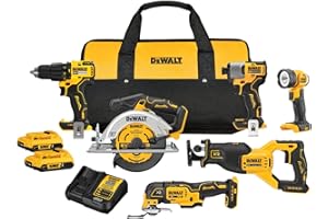 DEWALT 20V MAX 6 Tool Brushless Kit