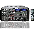 SINGTRONIC KA-4000Pro Professional DJ/KJ Digital Console 4000W DSP Mixing Amplifier Karaoke, HDMI Function, Recording Function, Equilizer Function, Bluetooth Function Send/Receive from Smart Devices