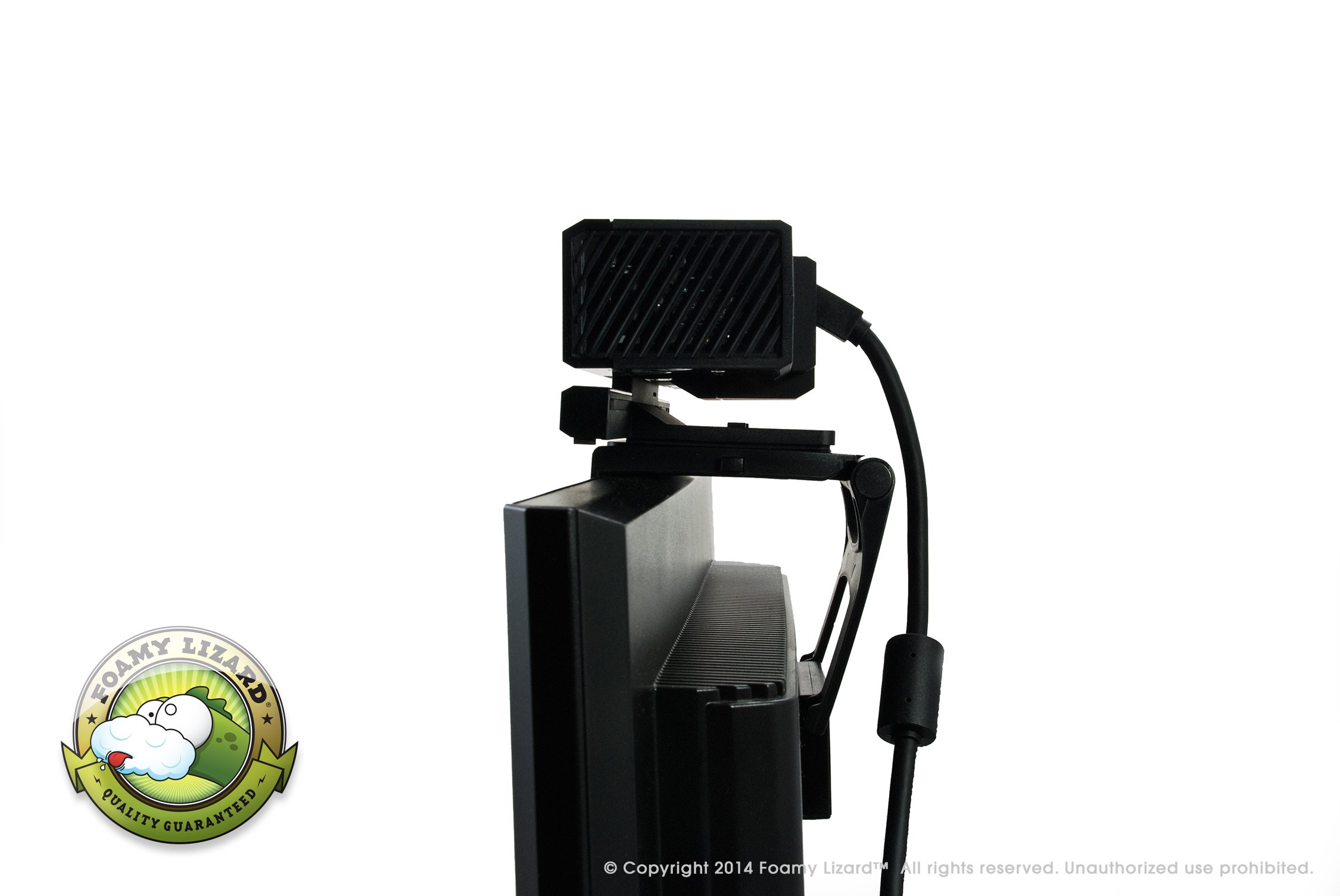 Kinect TV Mount for Xbox One by Foamy Lizard ® Kinect 2.0 TV Mounting