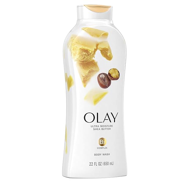 OLAY, ULTRA MOISTURE SHEA BUTTER BODY WASH FLUID OUNCE, 22 FL OZ
