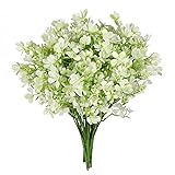 Grand Verde White Plastic Flowers Artificial