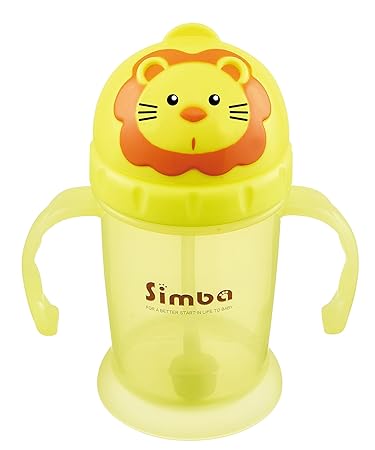 Amazon Com Simba Flip It Straw Sippy Cup 8 Oz Baby