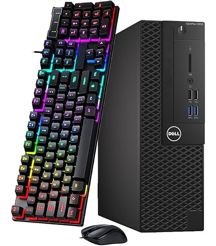 Amazon.com: Dell Computadora de escritorio Optiplex 3050 SFF