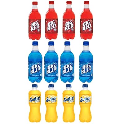 Luv Box Buy LUV BOX-Variety Soft Drinks Pack , 20 oz , Pack of 12, Big Red ...