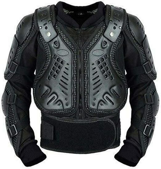 Motorcycle Protective Jacket Chest Back Spine Shoulder Elbow Protector