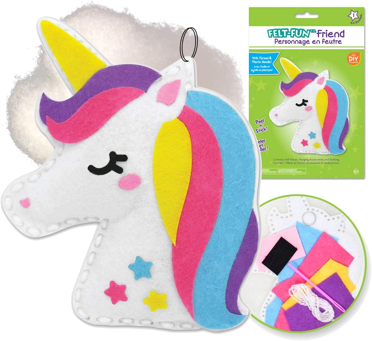 Kid Sewing Kit Unicorn Toys for Girls 