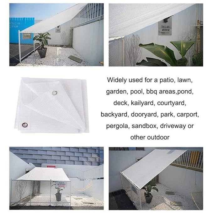 Plant Outdoor Patio Carport 2m 1m Sun Shade Cloth Canopy Awning