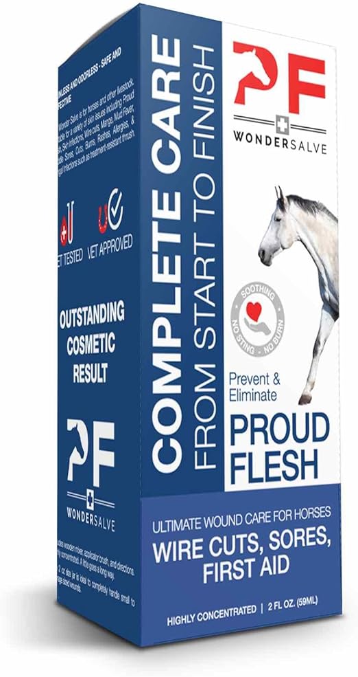 PF Wonder Salve Equine Wound Paste 2 oz. Proud Flesh Treatment