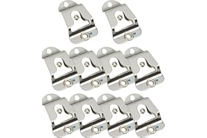 SHAKLAK 10Pack Microphone Hang Up Clip,Microphone Holder Clip with Screw,Radio Microphone Mounting Clip,Compatible with Handheld Microphone GM300,GM3688,GM3188,GM950,SM120