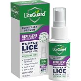 LiceGuard Lice Spray, 1 Fl Oz, Concentrated, Preventative Lice Treatment | Kids &amp; Adults, Clinically Tested to Provide 24Hr Egg &amp; Nit Protection, Gentle for Daily Use, No Parabens