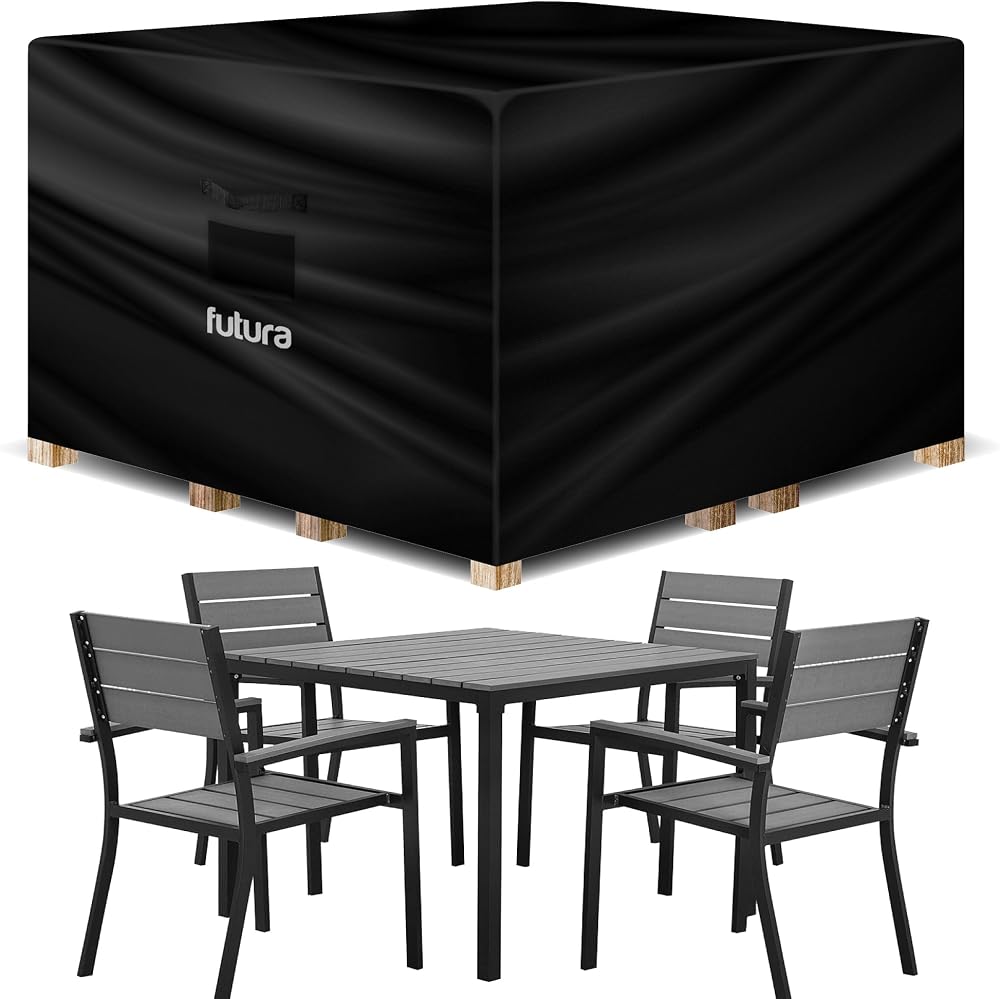 Futura Premium 200x200x90cm Square Garden Furniture Cover 600D Oxford